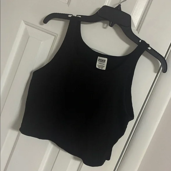 Victoria Secret PINK cropped ribbed tank - Picture 1 of 3